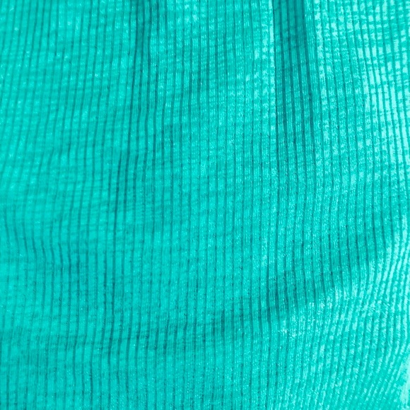 Green Ribbed & Layered Tank Top - Picture 6 of 9